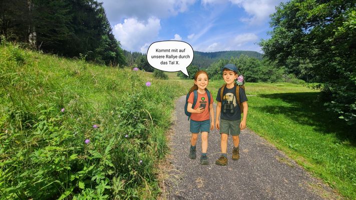 Sophia und Christoph begleiten euch auf eurem Weg durchs Tal